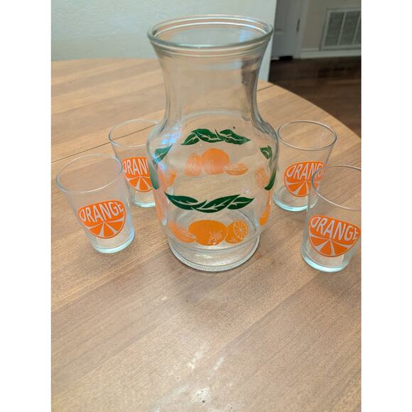 Set of 4 VINTAGE 1970s ARC International Luminaric Conique Juice Glasses 7oz - Picture 2 of 8
